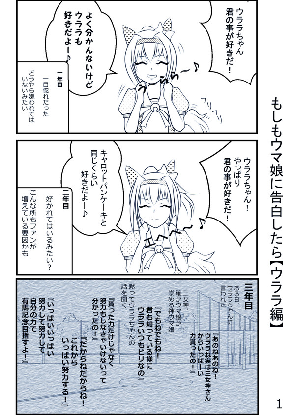 もしもウマ娘に告白したら【ウララ編】
