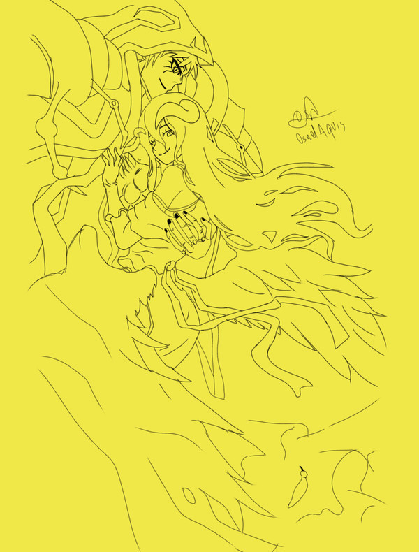 Ainz Ooal Gown and Albedo