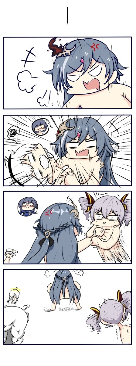 崩坏三四格漫画
