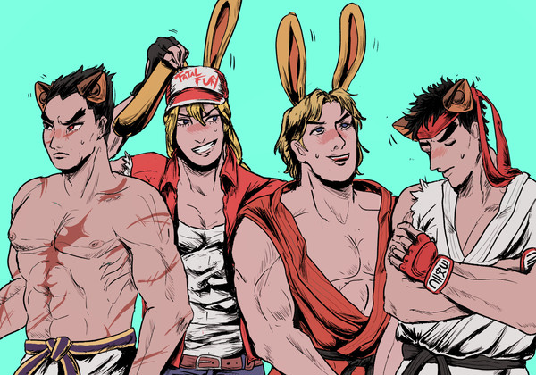 SSBU fighting game boys