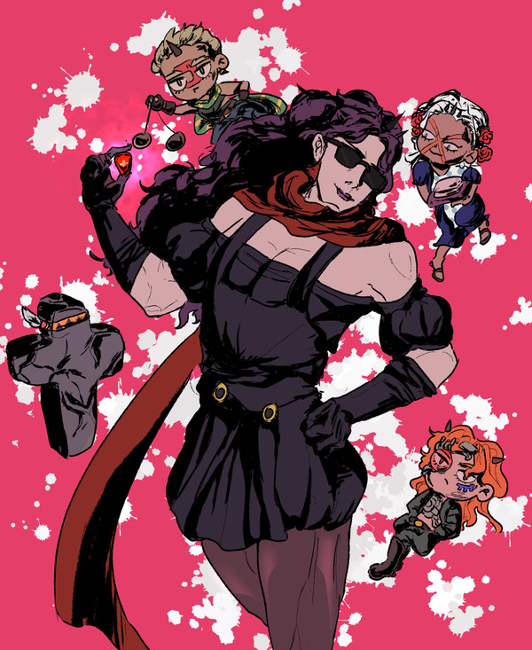 JJBA Pillar men LOG 1