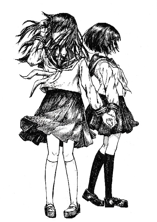 手を繋ぐふたり