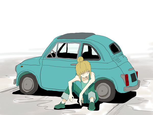 旧車女子