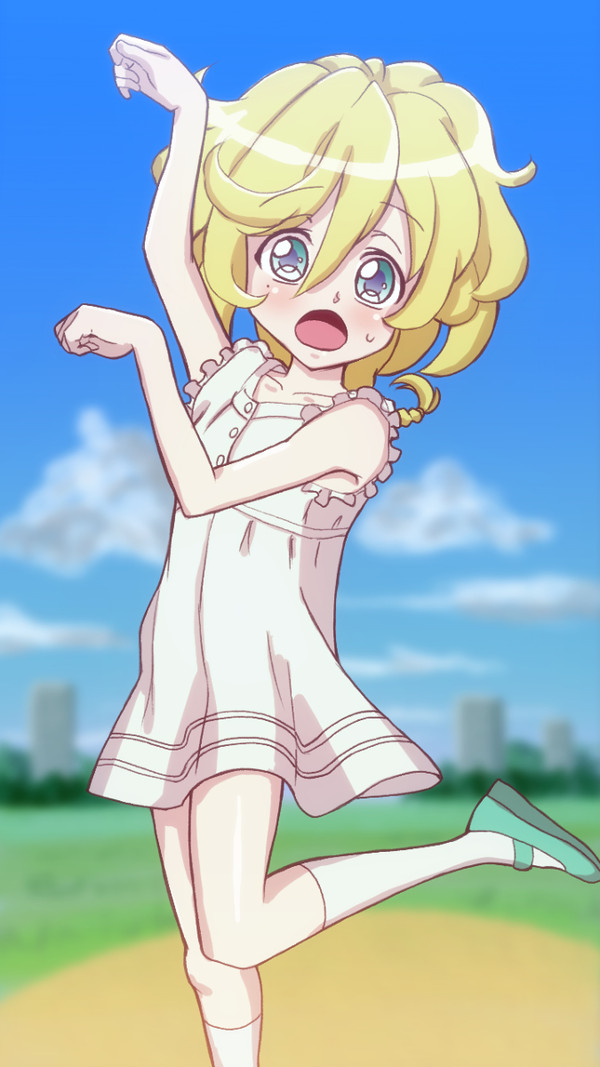 １着のポーズッ！
