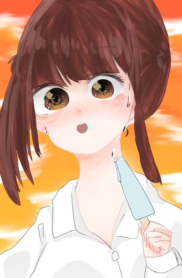 小6が女の子描いてみた