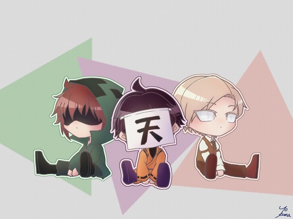 大食い組描いてみた。