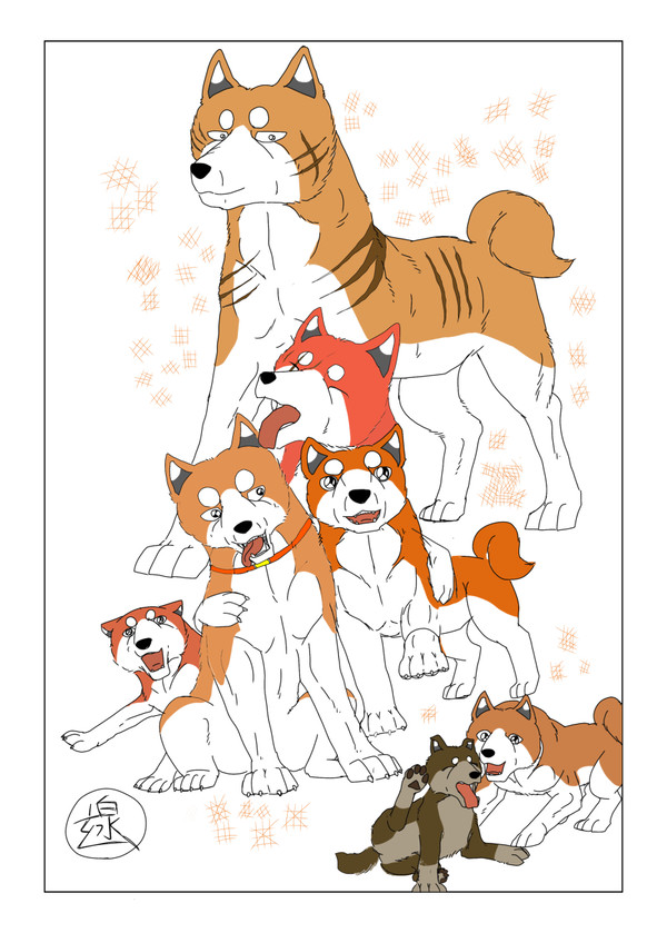赤き熊犬の血筋