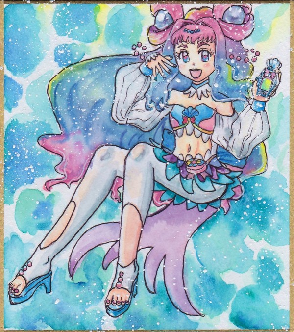 キュアラメール水彩