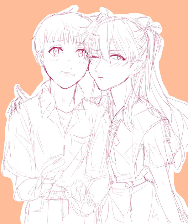 シンジ&アスカ