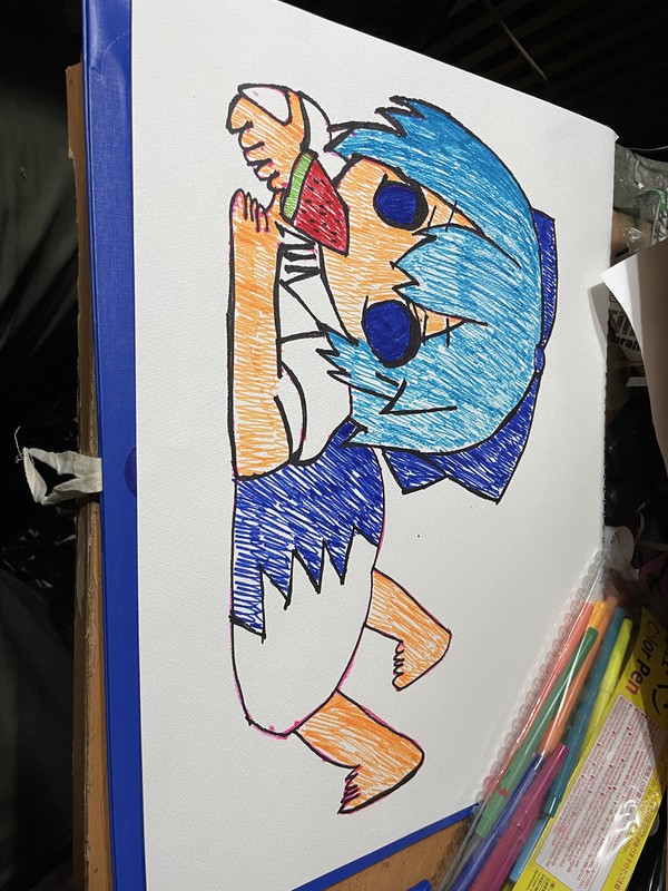 チルノ描いてみた