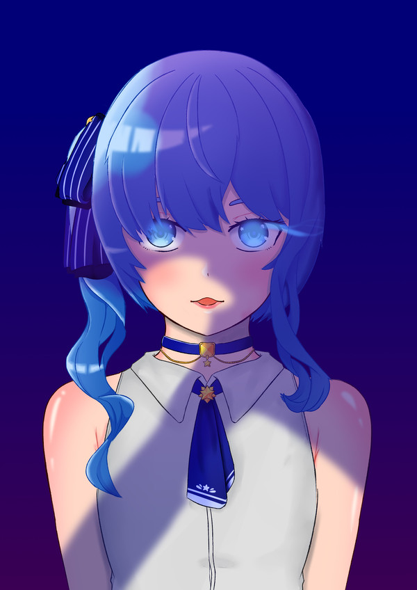 Suisei in Reze outfit