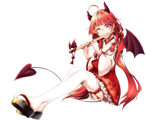 [委託] 委託的立繪2 惡魔+巫女+日本笛