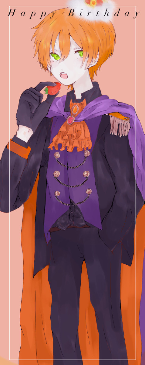 ジェルくんお誕生日おめでとうございます！🎂🎊🎉🧡