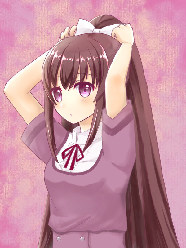 髪を結ぶ月夜🌙
