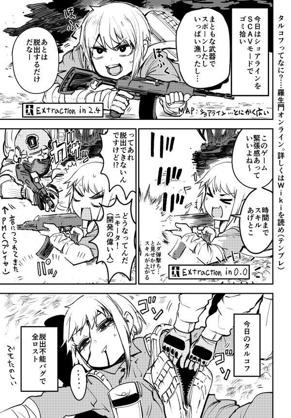 タルコフ日記7月分