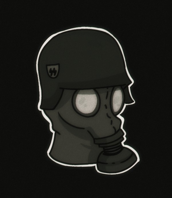 ss gas mask