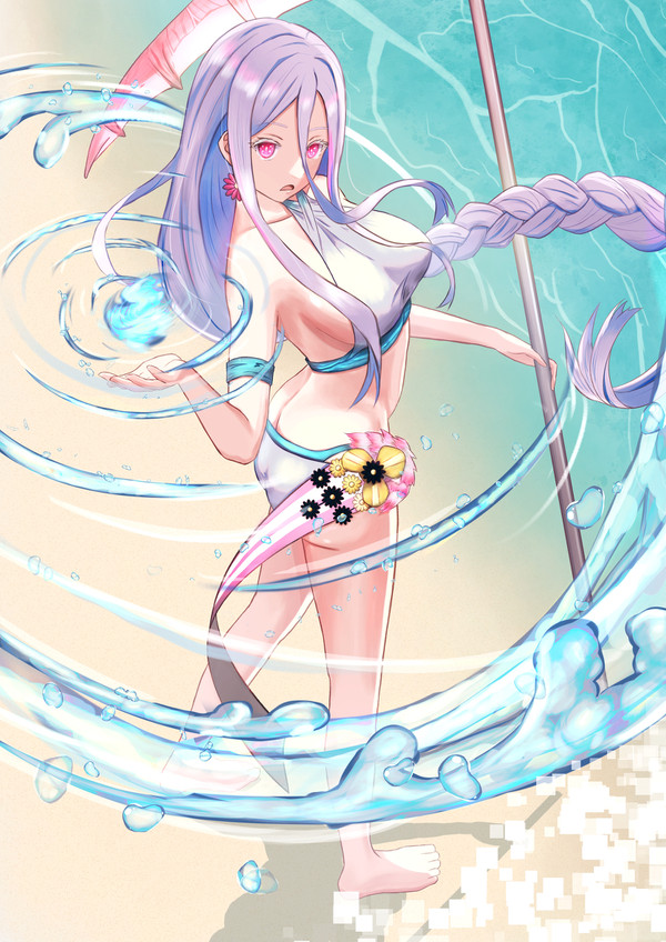 水着白織(水属性)