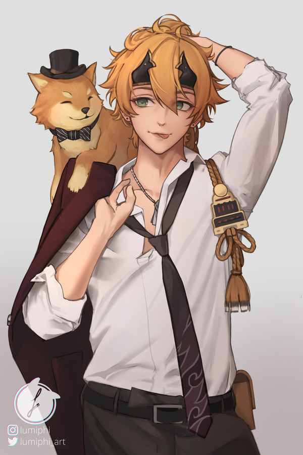 Thoma & Taroumaru as fancy boys