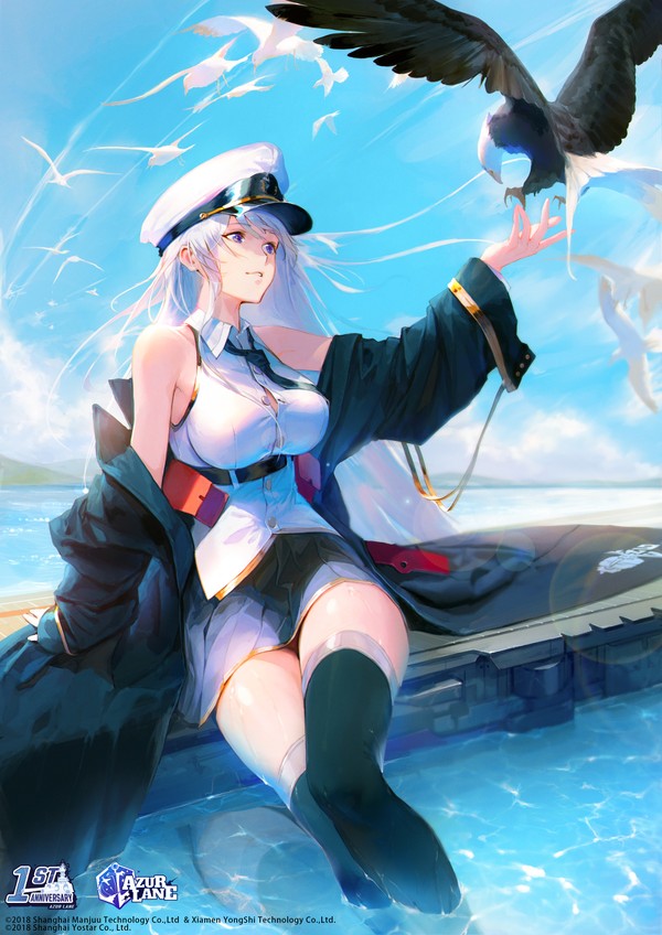 アズールレーン1周年記念イラスト