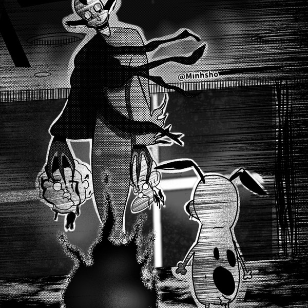 Courage The Cowardly Dog, Manga