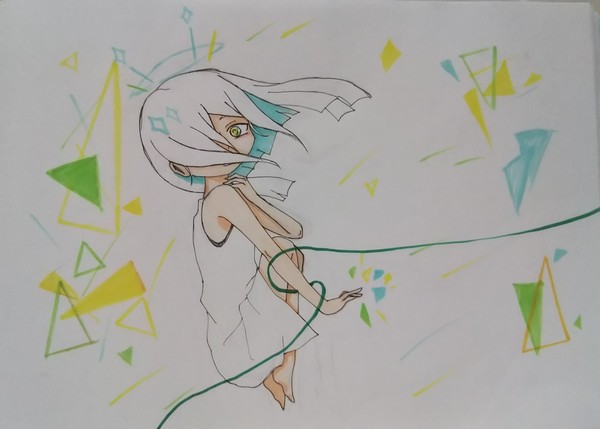 楽に描いたのと頑張って描いたイラスト色々。