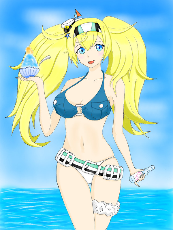 「か、かき氷はいかがですか？」