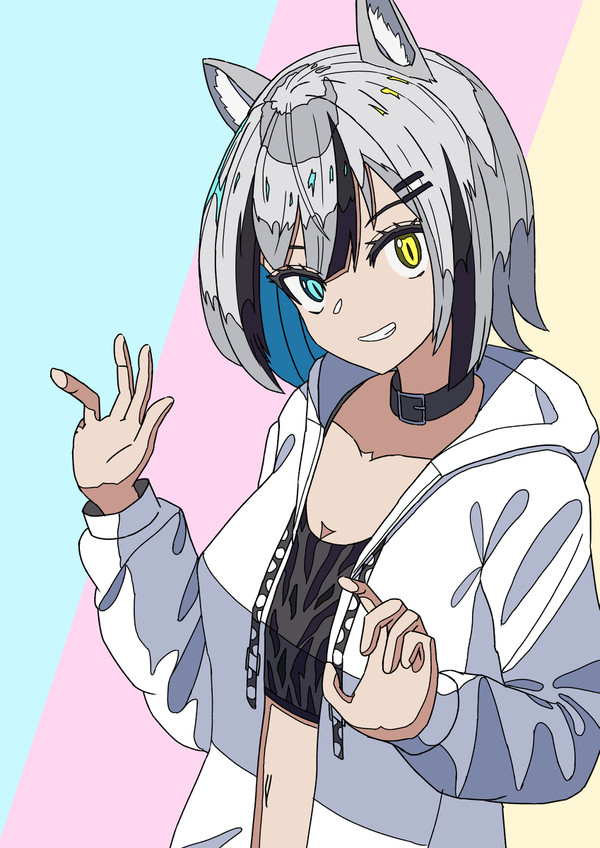 右青、左黄色みたいな光にしたい（届かぬ思い）