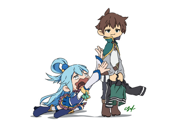 aqua and kazuma
