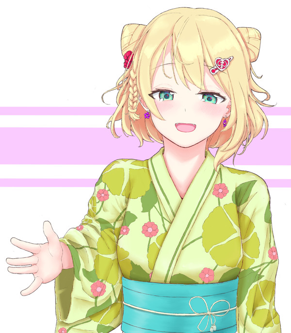 浴衣のあ