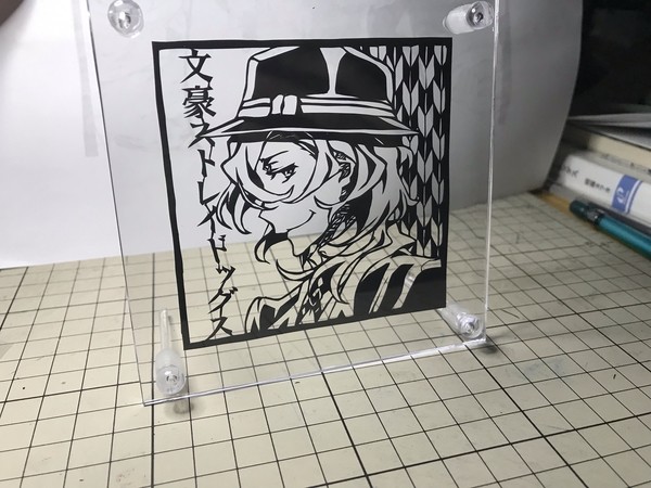 最近の切り絵まとめ(文スト、幾何学)