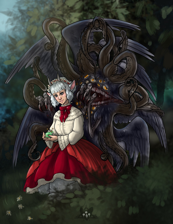 Fawn and her Angel