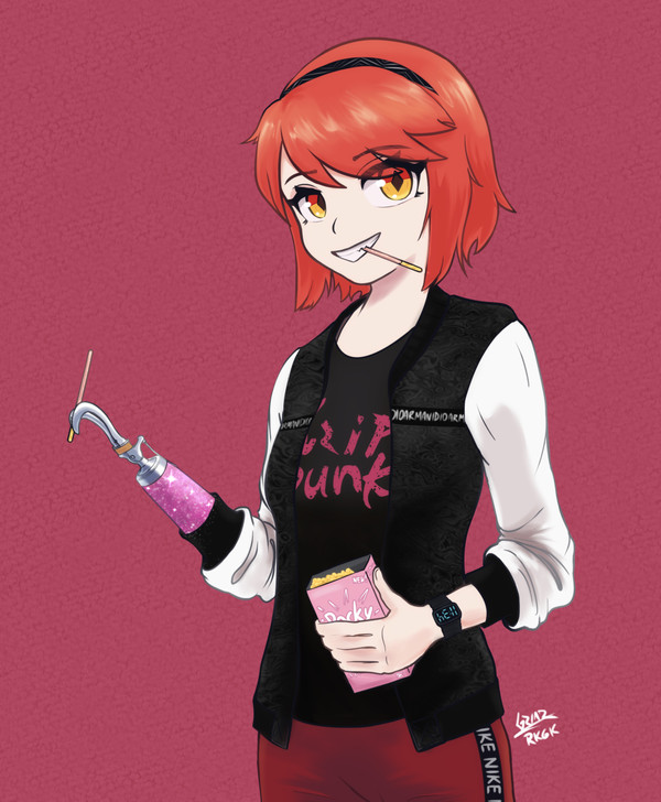 Some drawings of Ame Chan!