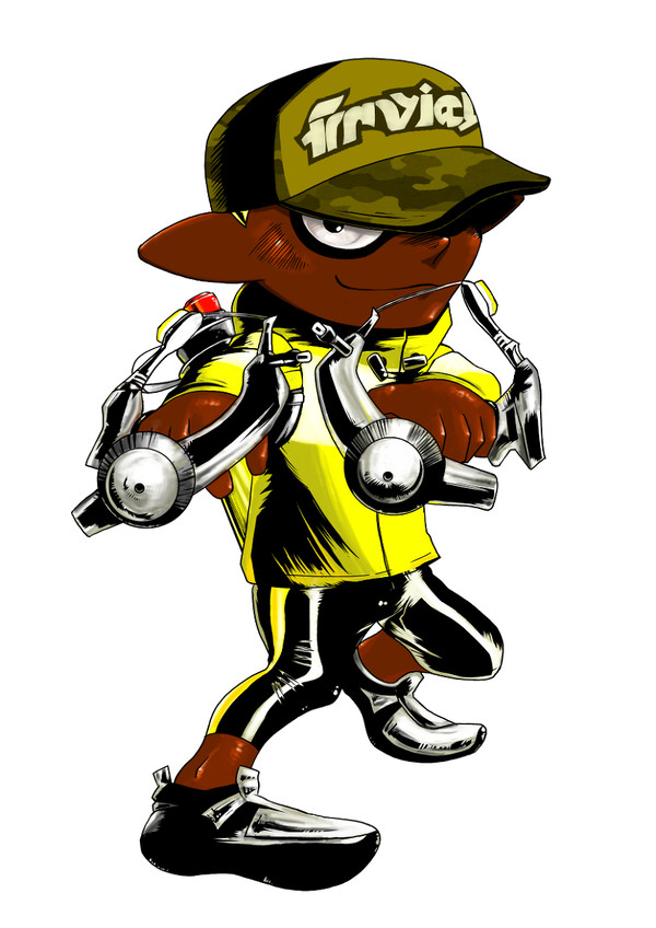 スプラトゥーン2プレイ動画用サムネ素材