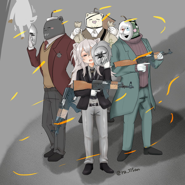 payday2  獅白ぼたん