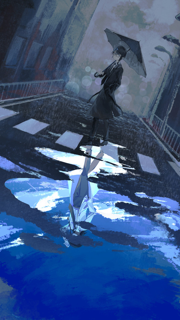 鏡の中