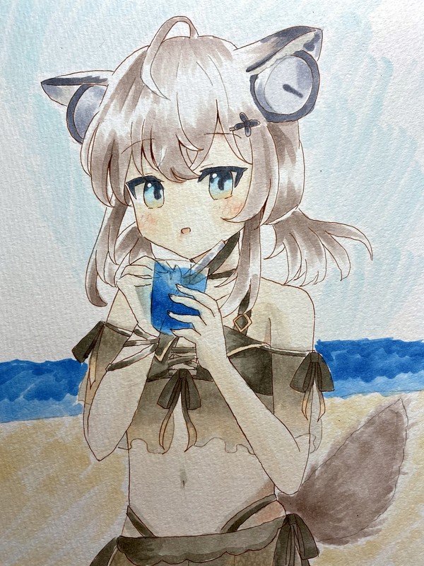 水着ススーロちゃん