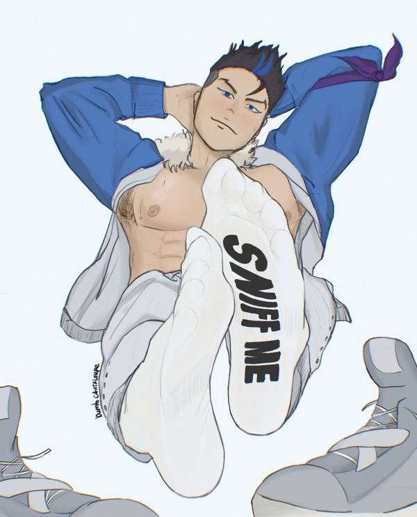 Bruno Bangnyfe's skater feet