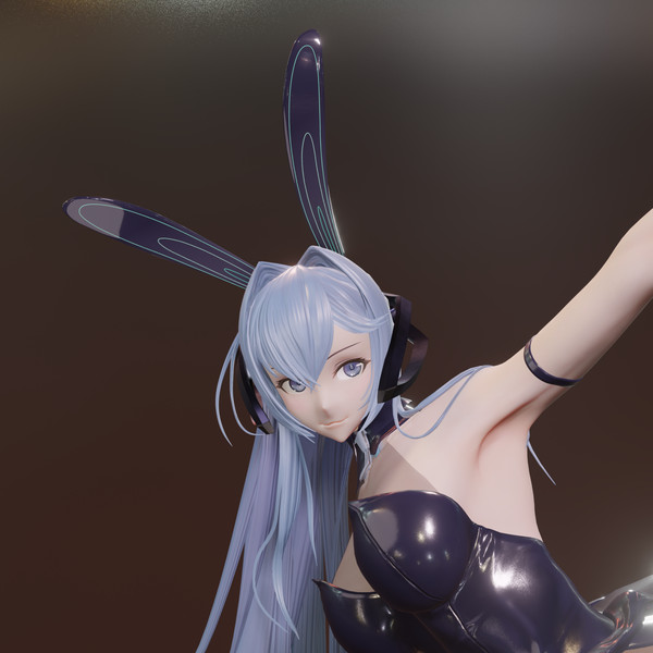 ニュージャージー　バニースキン　3D