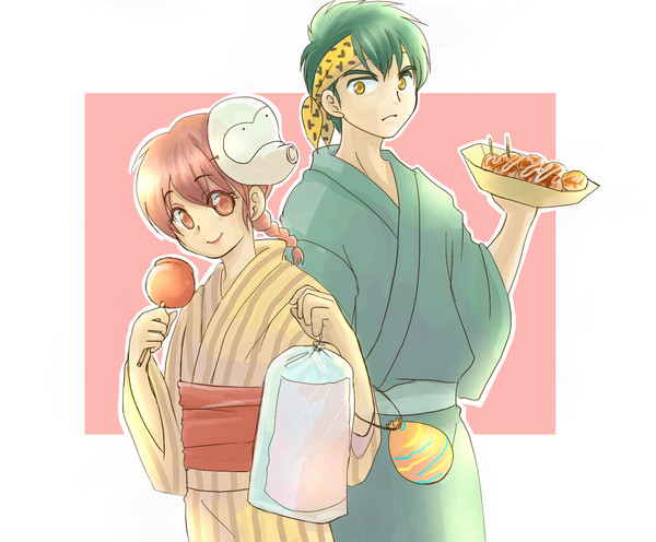 夏は浴衣♪
