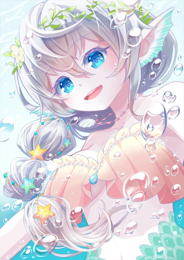 ふわふわ人魚さん
