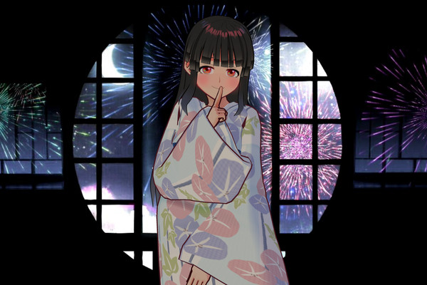 浴衣麻々夜