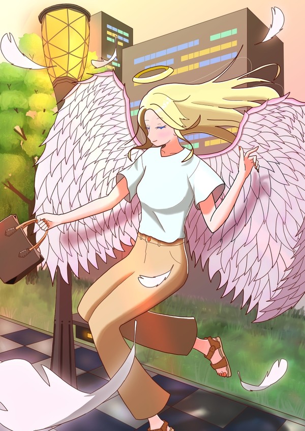 デート楽しみ天使ちゃん