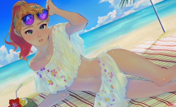 summer in beach