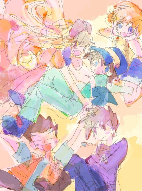 アニポケ無印トレーナー落書きまとめ