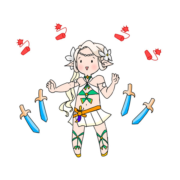 Summertime Iseria doodle