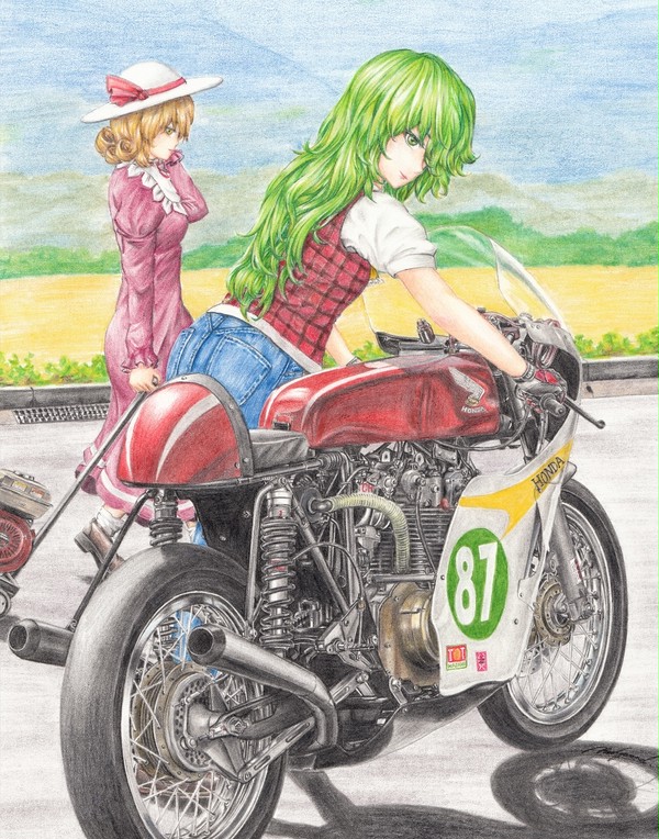 初夏のビンテージレーサー