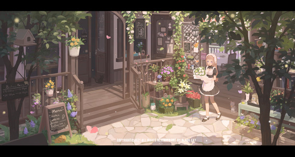 女仆少女