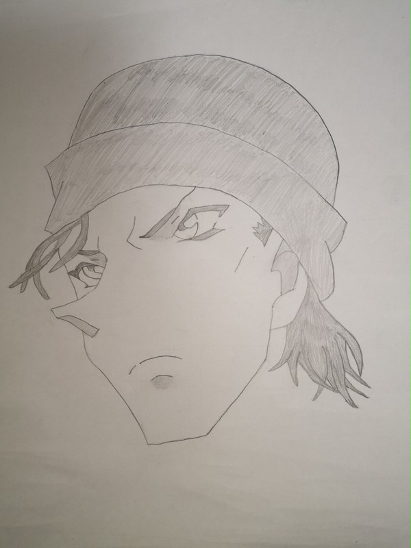 赤井秀一(模写)