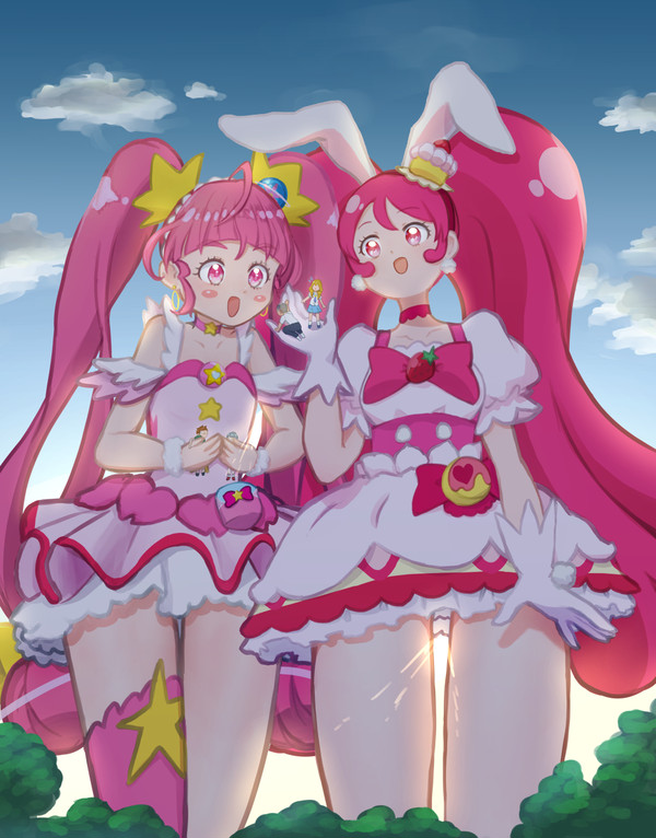 大きいプリキュアに拾われちゃった！