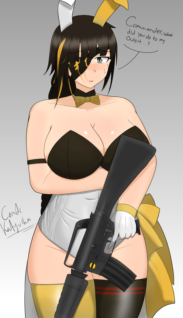 M16A1 Bunny girl